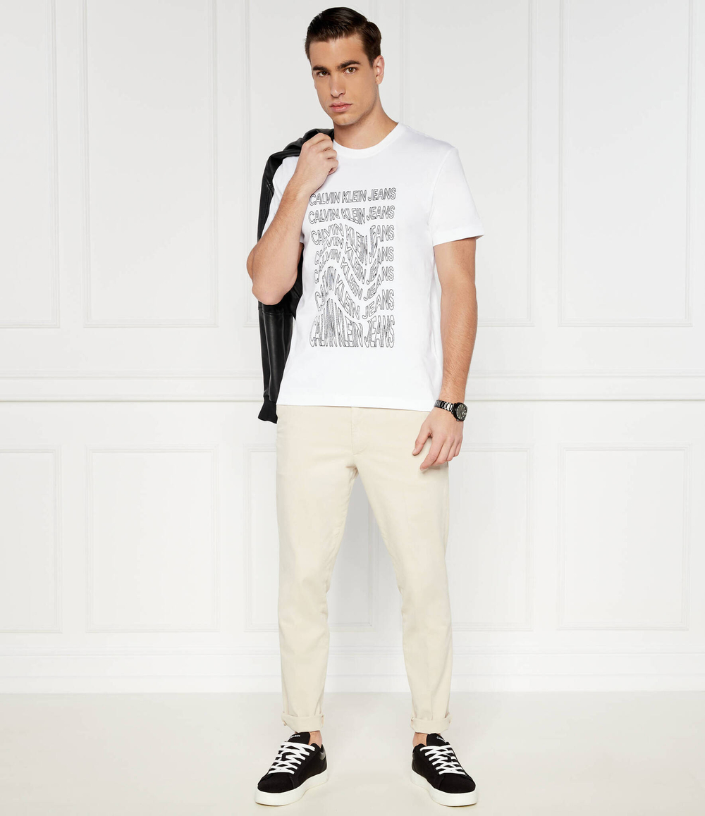 Футболка CALVIN KLEIN JEANS - белый(J30J325351)