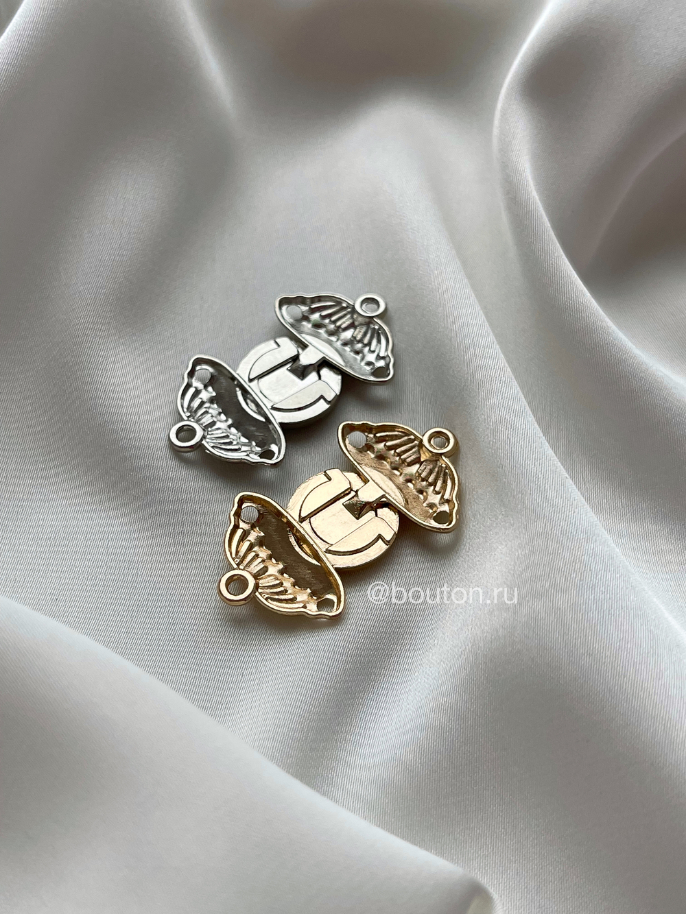 Застёжка Для Купальников Серебро