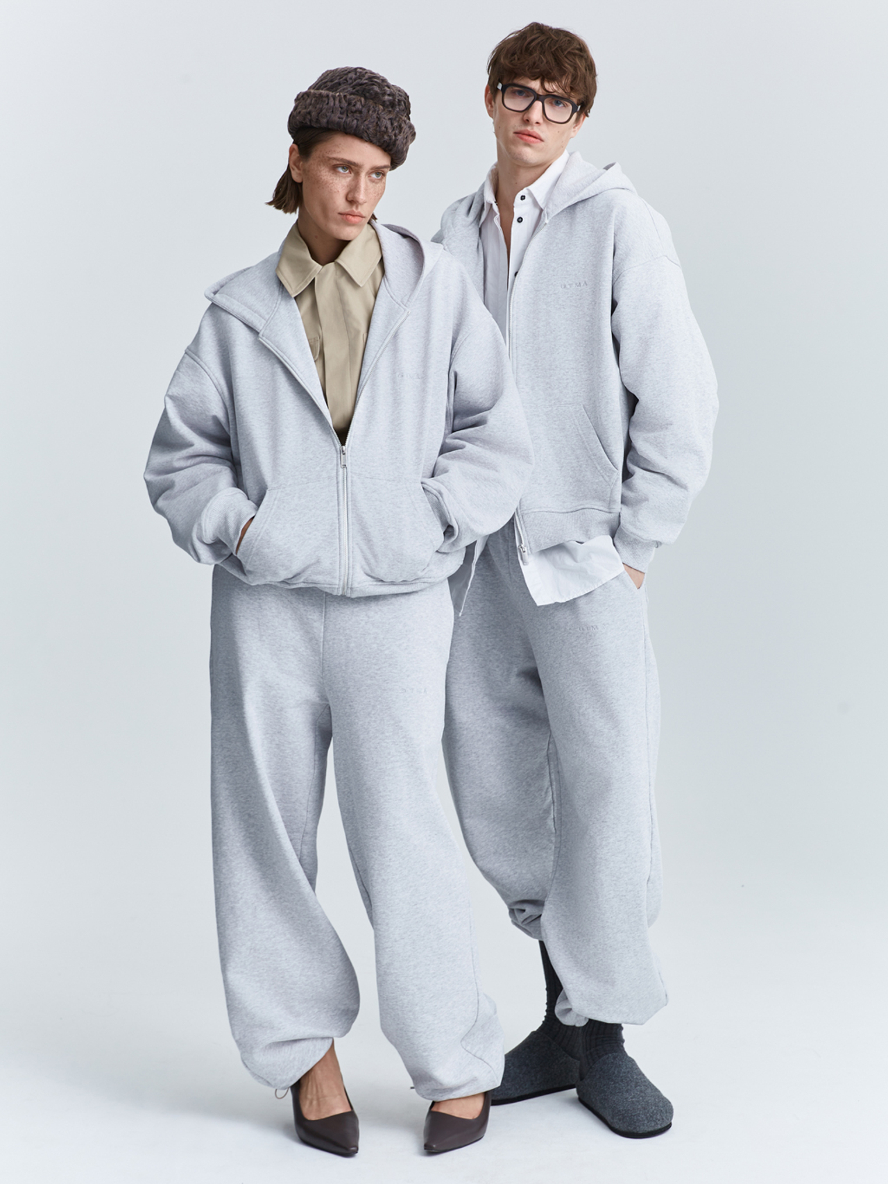 Зип худи из футера