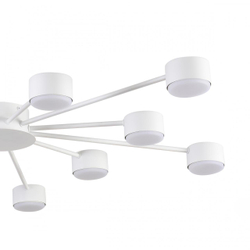 8343/12C COMFI LN26 252 белый, металл Люстра GX53 LED 12*7W 220V TORINA