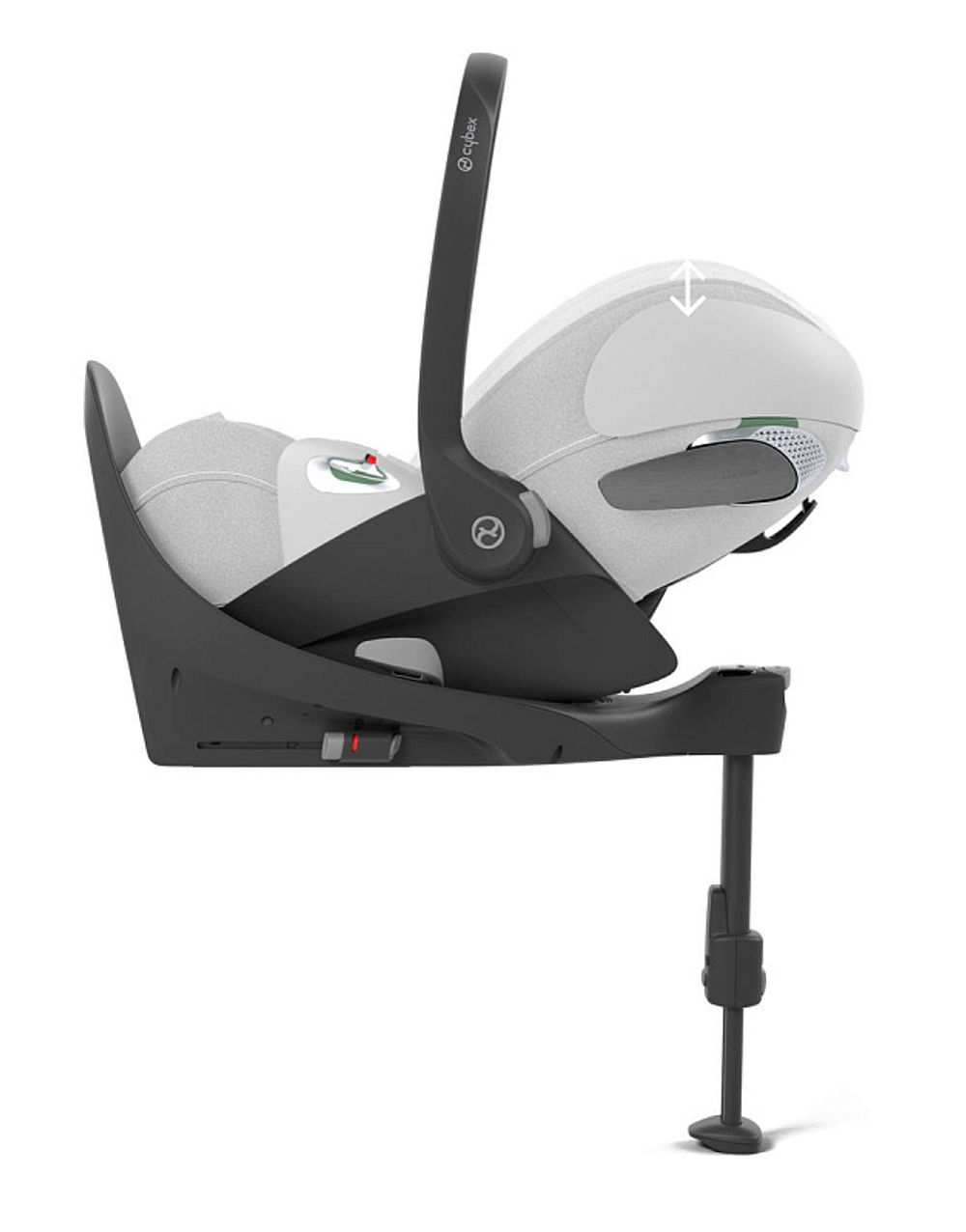 Автокресло Cybex Cloud T i-Size с базой Base T Platinum White Plus