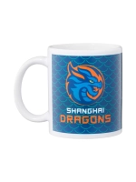Кружка керамическая с логотипом ХК "Шанхайские Драконы"