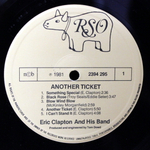 Eric Clapton / Another Ticket (LP)