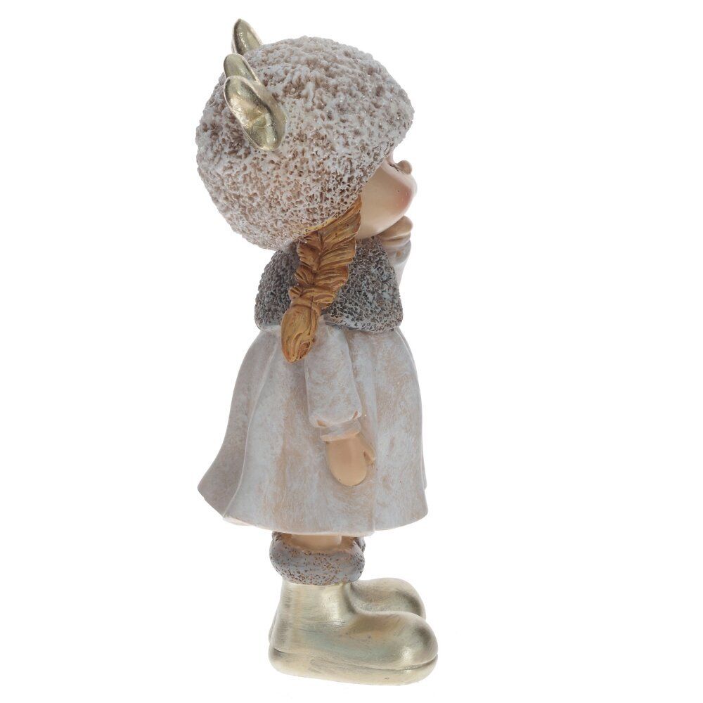 GAEM Фигурка декоративная "Мальчик/Девочка", L7,5 W5 H13 см, 2в.