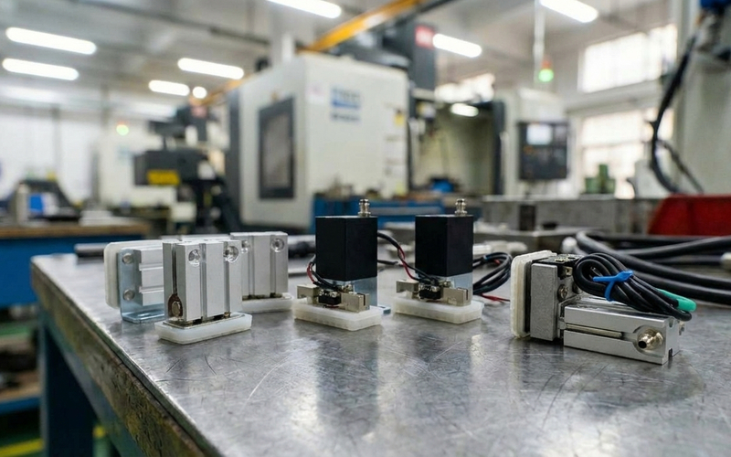 Удерживающий пневматический захват