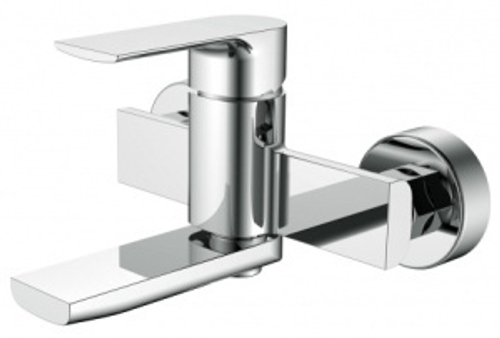 Смеситель KAISER Linear ванна к/н Ø35 скрытый дивертор (хром)