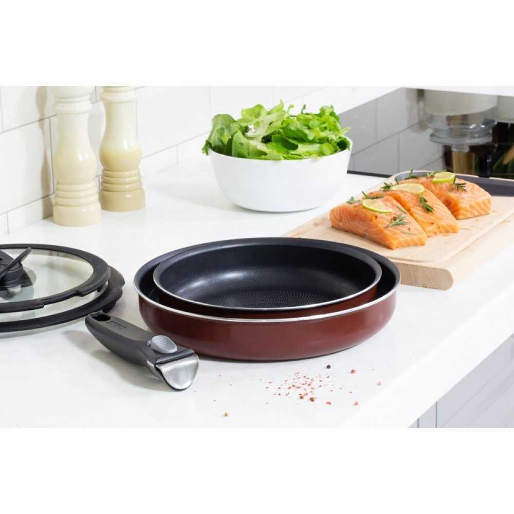 Набор посуды Tefal Ingenio Red 3 3 предмета 22/26 см 04154810