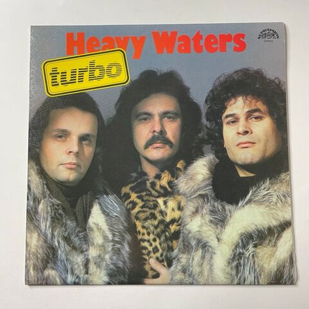 Винтажная виниловая пластинка LP Turbo Heavy Waters (Чехословакия 1985)
