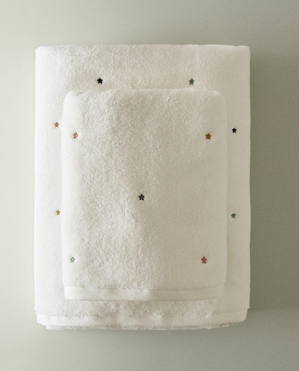 Zara Home Полотенце для лица и рук из хлопка, z amana biel · 1602/013