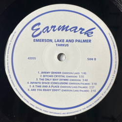 Винтажная виниловая пластинка LP Emerson, Lake and Palmer Tarkus (Italy 2005)