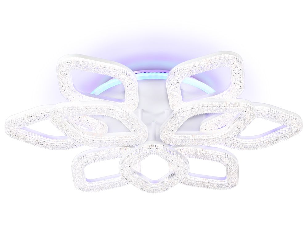 Ambrella Потолочный светодиодный светильник с RGB подсветкой и пультом Original FA3929