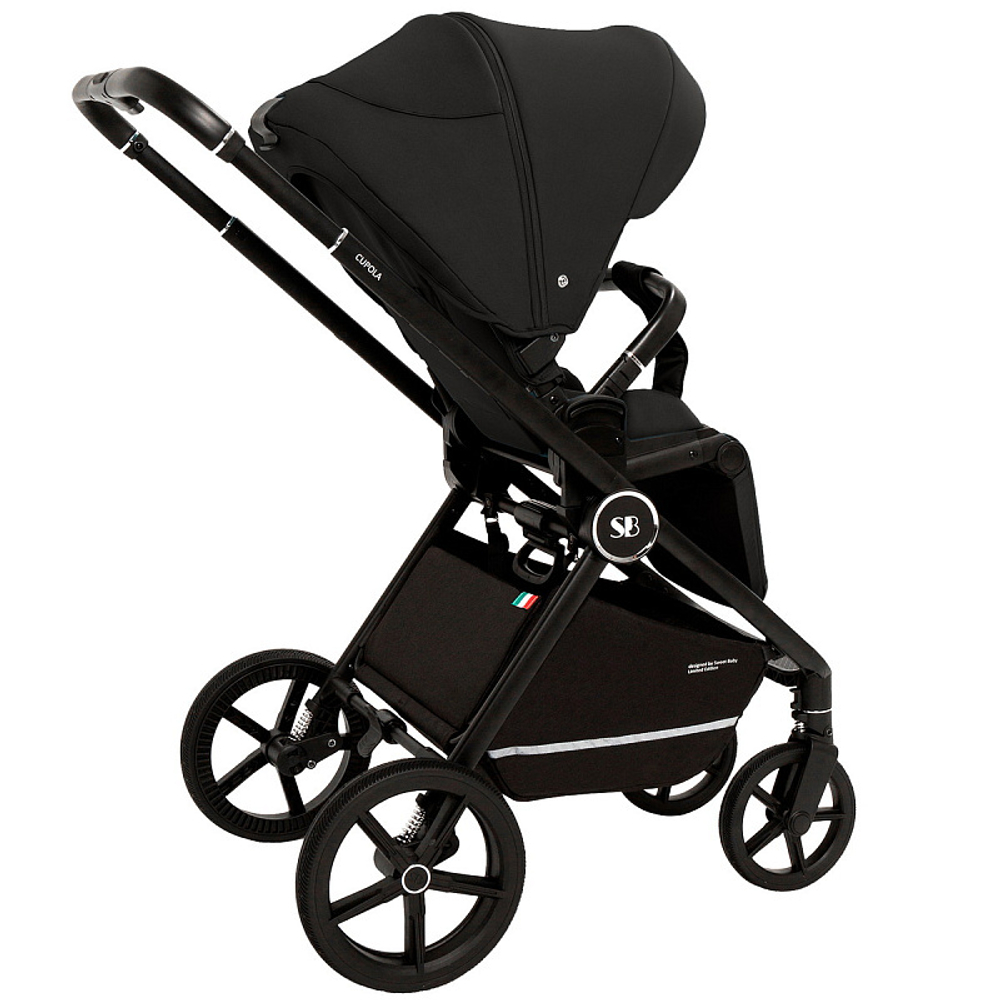 Детская коляска Sweet Baby Cupola New 3 в 1 Moon Black