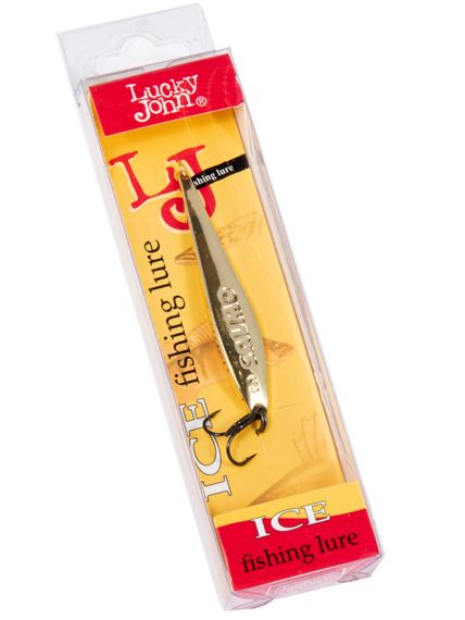 Блесна вертикальная зимняя Lucky John S-3 с тройником  06.0г G блистер
