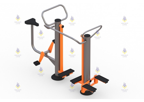 Уличный тренажер «Велосипед + Скороход + Степ»