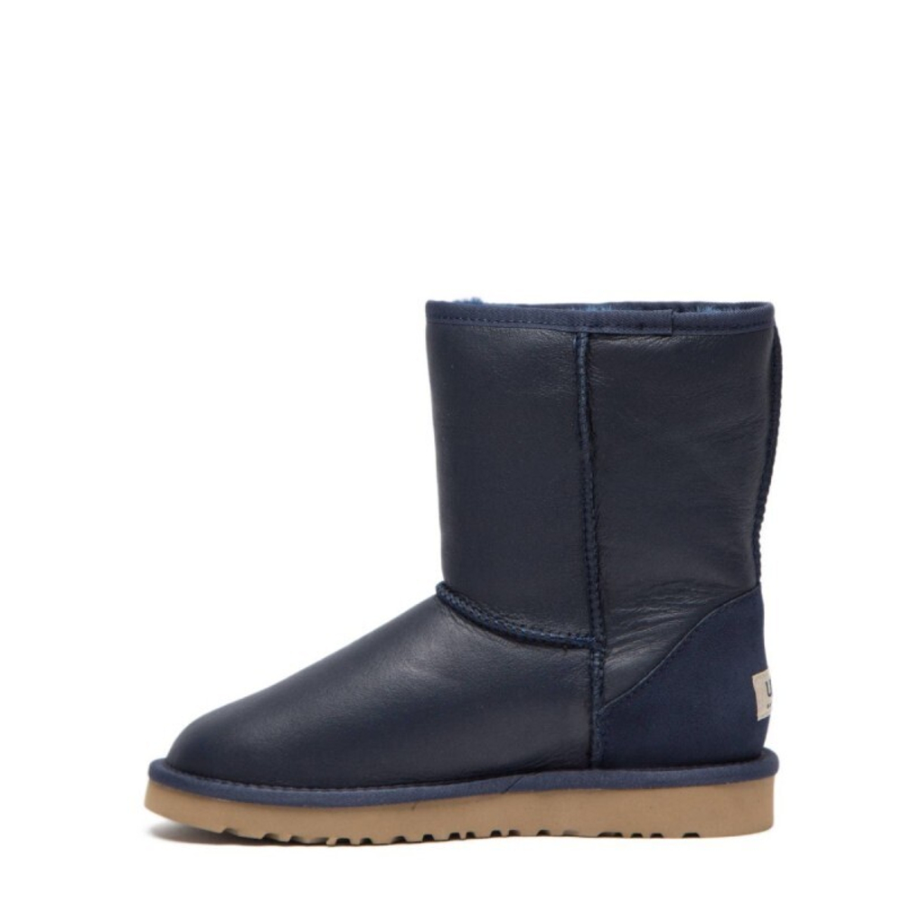 Угги Classic Short Metallic Navy
