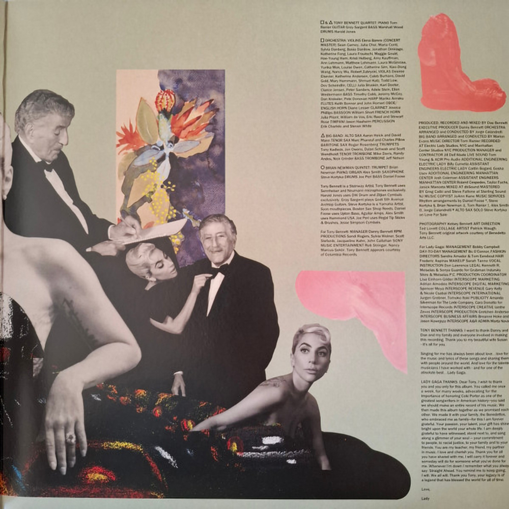 Tony Bennett & Lady Gaga / Love For Sale (Colored Vinyl)(LP)