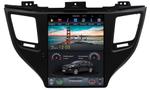 Магнитола для Hyundai Tucson 2015-2018 - Kuberg ZF-1075-DSP вертикальный экран 10.4" в стиле "Тесла" на Android 9