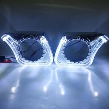 Маска для линзы 3′ Раскосая с LED подсветкой подкова 052