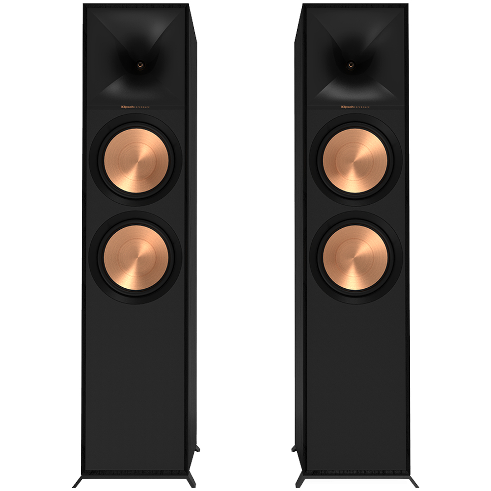 Klipsch Reference R-800F Floorstanding speaker, Black, Single
