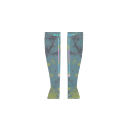 Нарукавники Blue Monte Sports Sun Protective Arm Sleeves "Mountain News Green"