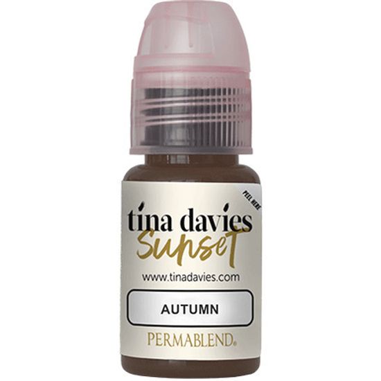 Perma Blend. Пигмент для татуажа бровей "Tina Davis Autumn"