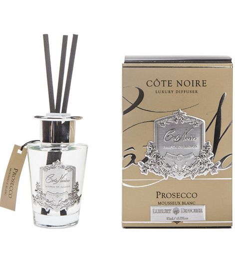 Просекко, ароматический диффузор в серебряном декоре, Cote Noire