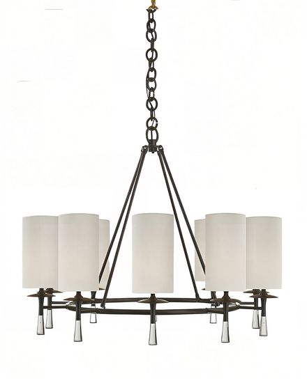 Чёрная люстра “Валенте”