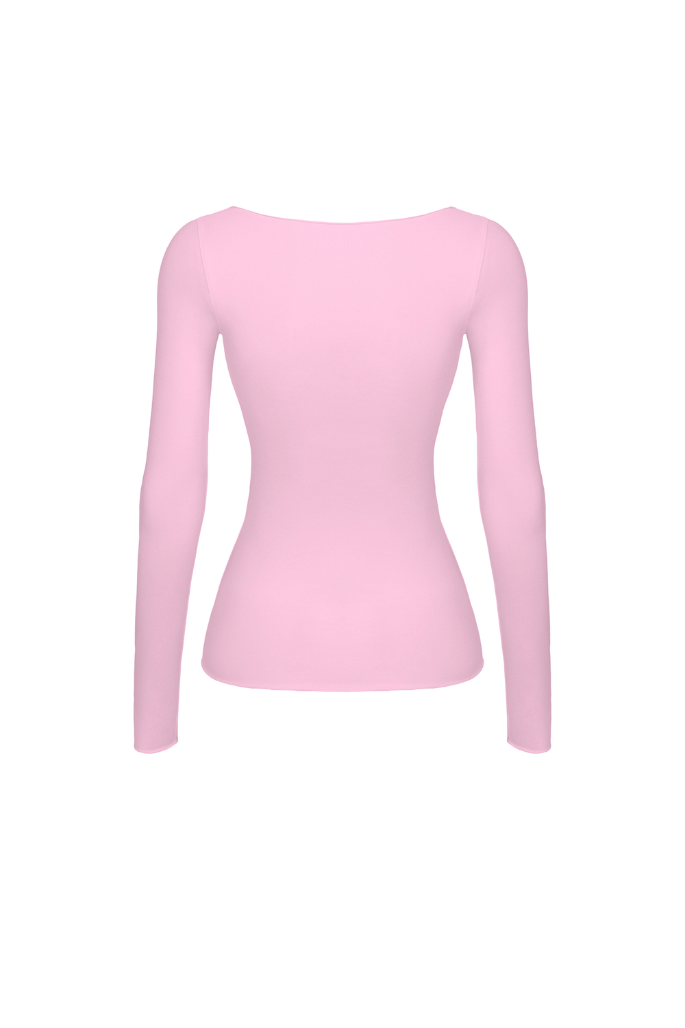 pink off the shoulder long sleeve