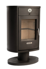 Печь-камин стальная "Сибирь" 10 кВт