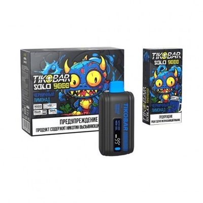 Tikobar Solo 9000 - Blueberry Lemonade (Черничный Лимонад)