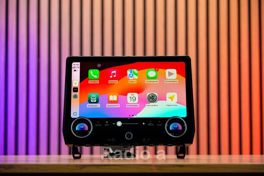 Магнитола для Toyota Land Cruiser Prado 150 2013-2023 - Radiola RDL-Prado-AC монитор 13.1" на Android 13, 8Гб+256Гб, CarPlay, 4G SIM-слот