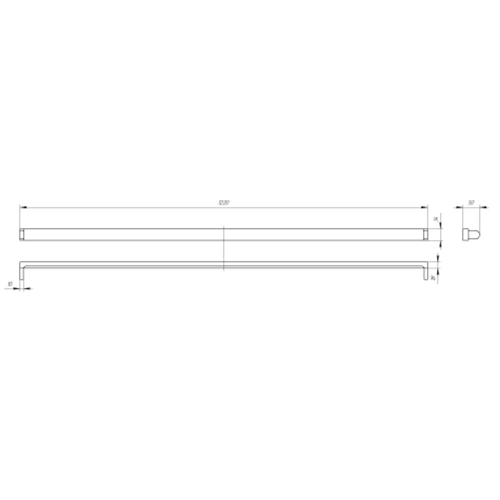 Светильник ЭРА SPO-801-0-001-120 IP20 под 1 светодиодную лампу T8 G13 LED 1200мм до 40Вт