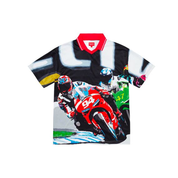 Supreme SS20 Week 13 Racing Soccer Jersey T