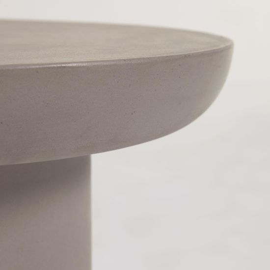 Круглый столик Taimi из бетона для улицы Ø 50 см