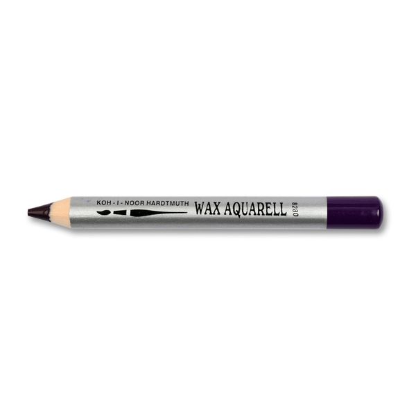 Карандаш восковой акварельный KOH-I-NOOR 8280, фиолетовый темный