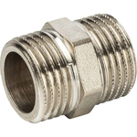 Ниппель STOUT никелированный 1/2" НР/НР
