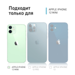 Чехол ROSCO для Apple iPhone 12 mini оптом (арт. IP12MINI-HARD-TPU-PINK-BLUE)