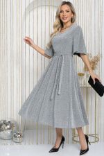Платье вечернее Ирина (серебро) П14704-9М LT Collection