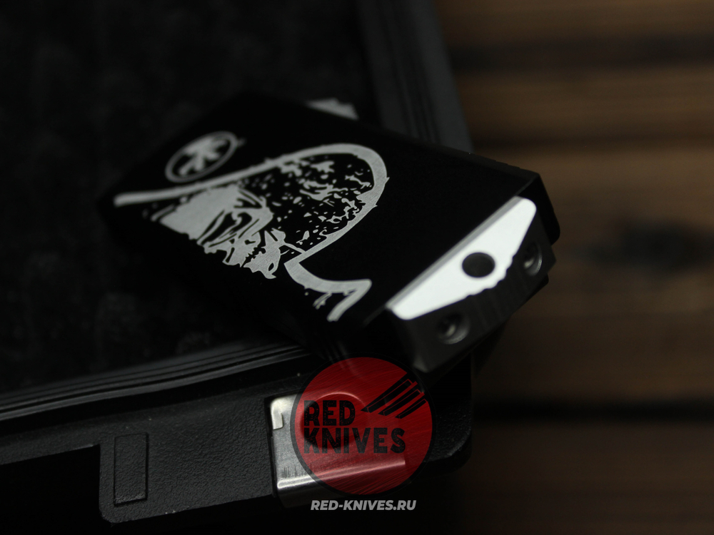 Нож Microtech Exocet T/E Memento Mori - танто клинок