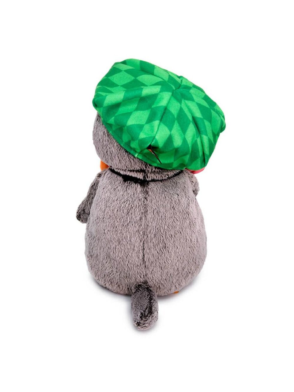 Мягкая игрушка Басик в зеленом берете 22 см