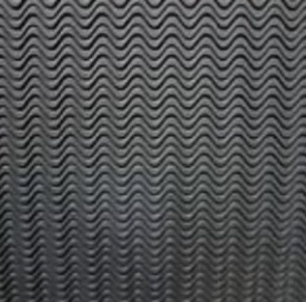 Профилактика листовая Piligrim B6000 400*600*3мм (мелкая волна), черный