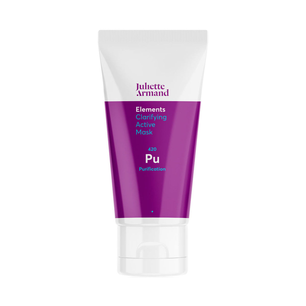 Clarifying Active Mask, Маска для проблемной кожи с экстрактом канадского кипрея и маслом мануки, JULIETTE ARMAND, противовоспалительное, антисептическое, антибактериальное, противогрибковое, заживляющее действие.
