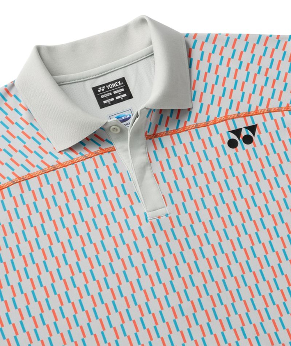 Теннисное поло Yonex RG - silver grey