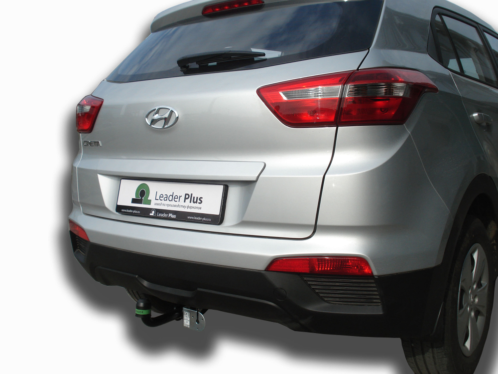 Фаркоп(прицепное) Лидер-Плюс для HYUNDAI CRETA 2016-...(паспорт и сертификат в комплекте)(без электрики)H227-A