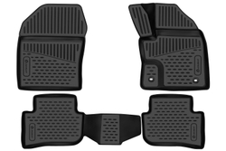 Коврики в салон для TOYOTA C-HR (I, Ir) 2016-, 4WD, правый руль 4 шт. (полиуретан) ELEMENT3DAN0438210K