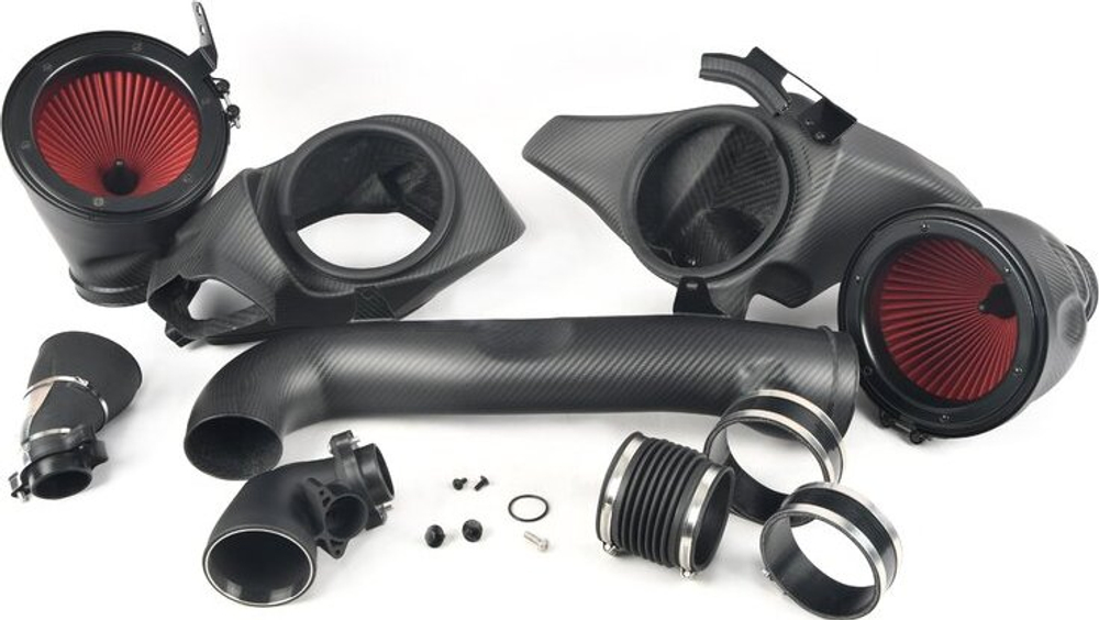 Система холодного впуска Eventuri BMW G8X M2 / M3 / M4 Black Carbon Intake System - V2 Matte