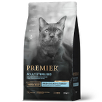 Premier Cat Sterilised Salmon Turkey Сухой корм для стерилизованных кошек с лососем и индейкой, 2 кг