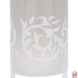 Ваза Сrystalex 24 см серая