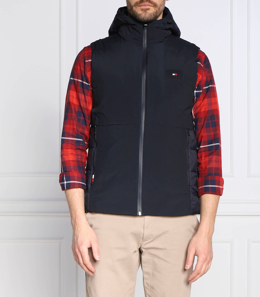 безрукавка Tommy Hilfiger - темно-синий(MW0MW29004)