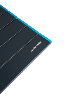 Стол складной Naturehike FT08 серый из сплава алюминия, с чехлом (NH19Z008-Z)